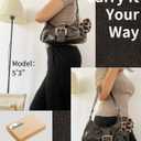 Studded Purses Y2k Shoulder Bag Vintage Leather Punk Handbag Grunge