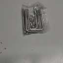 4 Sets Square U Bolts 2" W x 4.33" L, Stainless Steel Bend U Bolts, Marine U Bolt with Frame Plate and Hex Nut for Mounting Automobiles Trailer, Ski Boat, Sailboat TrailerM10 x 50mm x 120mm