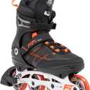 K2 F.I.T. 80 ALU Black Mens Inline Skates (12)