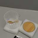 Glass Jar Sugar Container with Bamboo Spoons Lids 16 oz Sugar Bowl Coffee Bar Food Storage Jar Cereal Nuts Salts Coffee Tea Flour Sugar Container Spice Jar