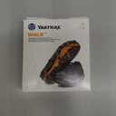 Yaktrax Walk Traction Cleats - 360-Degree Grip on Snow, Ice, & Multi-terrain Surfaces - Elastic Outer Band w/ Easy-On/Off Heel Tab & 1.2mm Zinc-coated Steel Coils - Abrasion & Rust Resistant - Unisex (Medium)