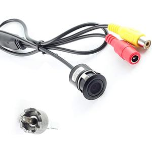 Front View Camera, EKYLIN Car Auto Front View Camera Forward Cam Screw Bumper Mount Universal Fit Non-Mirror Image w/o Parking Assistance Grid Lines