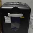 Bonsaii 12-Sheet Micro Cut Shredders for Home Office, 60 Minute P-4 Security Level Paper Shredder for CD, Credit Card, Mails, Staple, Clip, with Jam-Proof System & 4.2 Gal Pullout Bin C266-B