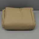 CAROMOP Premium PU Leather Car Seat Covers 2 Front Set,Waterproof Stain-Resistant Seat Covers for Cars, Universal Car Interior Covers Seat Protectors for Sedans SUVs Pick-up Trucks(Beige)