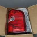 Tail Lights Assembly Compatible with 2007-2013 Chevy Silverado 1500 2500HD 3500HD Rear Brake Taillight Replacement Set Left Driver & Right Passenger Side, with Bulbs & Harness