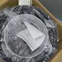 UpgradedDimmable Boho Floor Lamp for Living Room, Modern Swing Arm Floor Lamp with Rattan & Fabric Shades, Black Rattan Standing Lamp with 11W Bulb, Farmhouse Adjustable Tall Lamp for Bedroom Office (Bohemian-Matte Black)