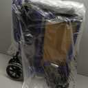 Drive Medical ATC19-BL Lightweight Aluminium Transport Wheelchair with Swing-Away Footrest, Blue