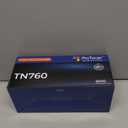 TN760 Two Pack  Toner Cartridge Compatible Replacement for Brother TN760 TN-760 TN730 TN-730 for MFC-L2690DW MFC-L2710DW MFC-L2750DW HL-L2370DW HL-L2395DW DCP-L2550DW HL-L2350DW Printer Toner Cartridges