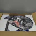 Vibration Plate Exercise Machine, Vibrating Fitness Platform for Lymphatic Drainage, Full Body Shaker Workout Equipment, Bluetooth Power Shaping Vibrate Plate, Board Sport for Home Exercise Gym, Blue