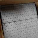 Oil-Dri L90902 15" W x 19" L Universal Heavy Weight Bonded Perforated Pads (100 Mats/Box)
