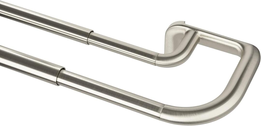 Umbra Twilight Double Blackout Curtain Rod (48-88)