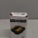 Car Heater, 12V Portable Heater for Car Fast Heating Defogging & Defrosting, 2-In-1 Heating & Natural Wind Car Defroster, 360 Rotary Portable Car Heater with Automatic Power-off Protection