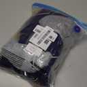 Lelepet Warm Dog Coat Waterproof Dog Jacket for Medium Dogs Reflective Fleece Vest with Adjustable Buckle Hook & Loop Windproof Cold Weather Coats for Small Medium Large Dogs, Navy Blue, M