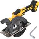 6" Brushless Cordless Circular Saw Compatible with Dewalt 20V Battery (Not Included) - 6900 RPM, Compact & Lightweight- Small Circular Saw for Wood, Soft Metal, Plastic, Tile