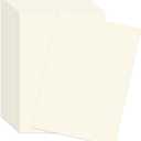 50 Sheets Cream Cardstock A4, 92lb/250gsm Ivory Cardstock, Heavy Ivory Card Stock Printer Paper for Invitations, Scrapbooking, Card Making, Crafts