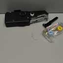 Handheld Sewing Machine, Portable & Cordless Mini Sewing Machine for Beginners - Electric Fast Stitching, DIY Fabric Clothes Repair Kit, Home Travel Mending Machine with Accessories (Black)