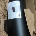 Honey-Can-Do TRS-02111 Round Stainless Steel Step Trash Can with Liner, Black, 30-Liter Per 8-Gallon