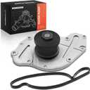 A-Premium Engine Water Pump Kit with Gasket Compatible with Chrysler & Dodge Vehicles - 2005-2010 - 300, Sebring, Town & Country, Avenger & Journey, (V6 3.5L 4.0L) Replace# 4792968AA