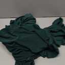 2 Pack 6 Feet Hunter Green Spandex Tablecloth for Tables, Fitted & Stretch, Washable, Wrinkle Resistant, Perfect for Event, Wedding, Party, Banquet, Cocktail, Festival, and Table Protector