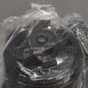 HG Power Upgraded 10 Inch Shutter Exhaust Fan with Speed Controller, 647CFM High-Speed Vent Fan with Mesh Screen, 1400RPM Wall Mounted Attic Fan for Shed, Garage, Greenhouse Ventilation, Black