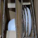 Stone Lain Lauren Modern Stoneware 32-piece Round Dinnerware Set, Plates and Bowls Set, Dish set for 8, Off White