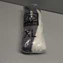 LE SURE Washable Dog Bed Cover Replacement - Large Size Plush Fleece Cover for Orthopedic Egg Crate Foam Pet Mat 36x27x3 Inches, Grey, XL