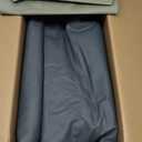 Intex 64417ED 22in Queen Dura-Beam Comfort Plush High-Rise Inflatable Air Mattress with Built in Pump for Travel and Camping, 600lb Weight Capacity (Grey)