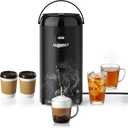 12L Electric Beverage Dispenser - Smart Temperature Control Heated Drink Container for Coffee,Hot Chocolate,Tea & Party Drinks,Large Capacity Office & Home Warmer with Safety Auto-Off