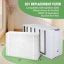 501 Replacement Filter Compatible with AprilAire 5000 Whole-House Air Purifier, 5000 Replacement Filter 16x25x6 MERV-15 Equivalent Filter,2-Pack