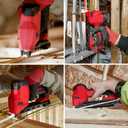 1" Insulated Cable Staple MNM1-600 for Cable Stapler Gun, Fits for 2448-20 Cable Staples Fastening Electrical Cables to Wood Surfaces-1 Inch Cable Staple 320 per Box