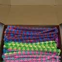 Sotiff Wacky Track Fidget Toy Fidget Links Colorful Snake Toy Gift for Kids Adult Autism Stress Relief Therapy Toys for Classroom Party Bag Filler Keep Mind Focused(Basic Color,48 Links)