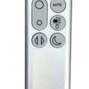 Replacement Remote Control Compatible for Dyson TP04 DP04 TP06 TP09 Pure Cool Purifying Fan (Silver)