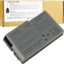 Latitude D600 Laptop Battery for Dell Latitude D505 D610 D520 D500 D510 D530 / 600M, fits P/N C1295 6Y270 3R305- (6 Cells 11.1V 5200mAh)