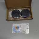 Geekria Leatherette Replacement Ear Pads for JBL JR300, JR300BT, T450BT, T500BT, Tune 500, Tune 500BT, Tune 510BT, Tune 520BT Headphones, Ear Cushions with Video Guide (Black)