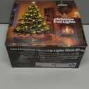 aneeway Christmas Tree Lights with Star Toppers, 410 LED Christmas Lights with 8 Modes & Memory Function, 6.6FT x 16 String Lights with Remote Control & Timing for Xmas Ornaments - Warm White