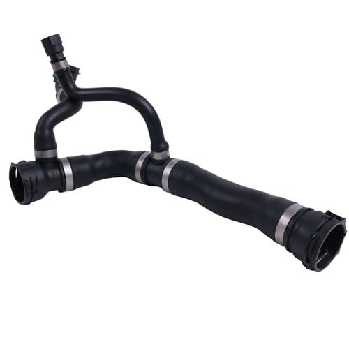 DUDSN Upper Radiator Coolant Hose 17127519255 Compatible With BMW 2004-2005 525i L6 2.5L,2004-2005 530i L6 3.0L,Gas Sedan,Automatic Transmission
