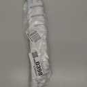 White Tension Curtain Rod for Windows 28 to 48 inch, Adjustable Expandable Pressure Spring Curtain Rod No Drilling, 7/8" Curtain Rod for Bedroom Doorway Closet Door