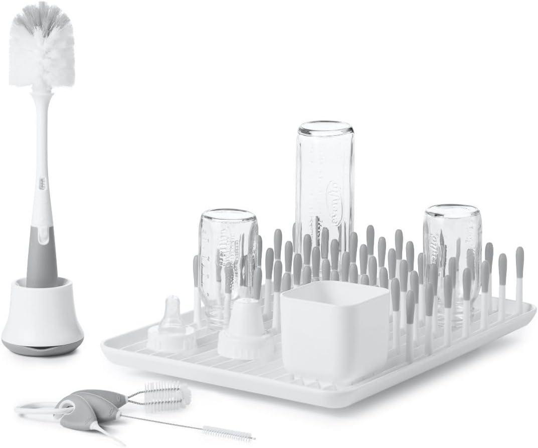 OXO Tot Bottle & Cup Cleaning Set, Gray (1 Count (Pack of 1))