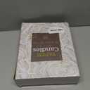 36 Pack Ivory White Taper Candles, 7-8 Hours Burn Time, Unscented, Smokeless and Dripless, 0.8 x 10 Inch Dinner Candle Set for Household, Wedding, Party and Home Dcor Candlesticks