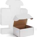 WIFTREY 12x10x6 Shipping Boxes set of 15, 12 x 10 x 6 White Corrugated Cardboard Boxes for Packaging Small Business, Moving, Mailing