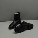 TuffRider Children's Starter Front Zip Paddock Boots | Kids Equestrian Horse Riding English Boots (4 Big Kid, Black)