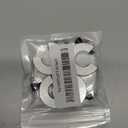 (Pack of 4) Shaft Collar Set for Linear Rail SBR16, All in One Clamp-on Shaft Collar with M5 Set Screw, Bore 16mm, OD 35mm, Thickness 10mm