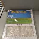 Filtrete 17x20x1 AC Furnace Air Filter, MPR 700, MERV 8, Tough on Pollen, Easy on Airflow, 3-Month Pleated 1-Inch Electrostatic Air Cleaning Filter, 2-Pack (Actual Size 16.69 x 19.69 x 0.81 in)