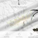 LOOGU Women's UPF 50+ Sun Protection Hoodies Shirts Slim Fit Long Sleeve Lightweight Quick Dry Fishing Hking Outdoor (White)