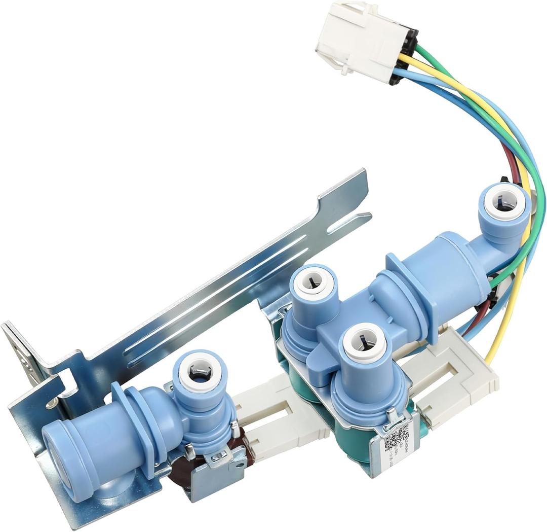 5304525994 Refrigerator Water Inlet Valve Compatible With Frigidaire White-Westinghouse FRSS2623AD8 GRFN2853AF3 FRSS2623AD2 Replace 5304538492 5304537699 PD00091385 4995028