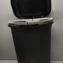 Rubbermaid Touch Top Lid Trash Can for Home, Kitchen, and Bathroom Garbage,