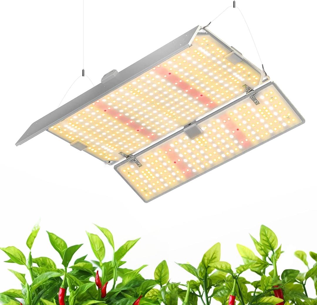 Barrina 4x4 Grow Lights for Indoor Plants Full Spectrum, BU2000 Dimmable, Adjustable LED Grow Light Panel, 816 LEDs, High PPFD, Plant Lights for Indoor Growing, Seedling, Flowering and Fruiting (15.36"15.36")