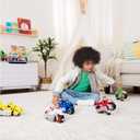 PAW Patrol, Moto Pups Wildcats Deluxe Pull Back Motorcycle Vehicle with Wheelie Feature and Toy Figure