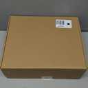 FECBK Glass Cups with Lids and Straws 32 oz Glass Tumbler with Straw and Lid 2 Pack Glass Tumbler with Handle Wide Mouth Iced Coffee Cups for Smoothies, Soda, Tea, with Bamboo Lids