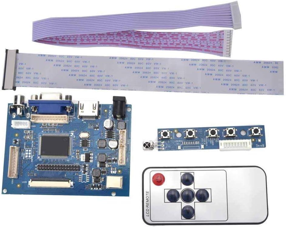 LCD Controller Board, + VGA + AV LCD Controller Board AT070TN92 AT070TN90 AT070TN94 50Pin FPC Connector for LCD Display Screen 800 x 480